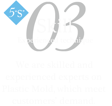 We are skilled and experienced experts on metal mold, which meet our users' demand